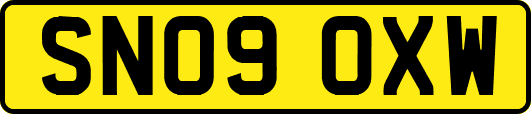 SN09OXW