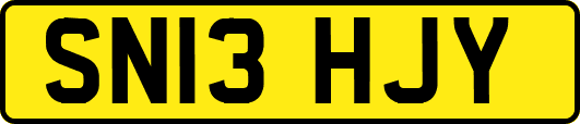 SN13HJY