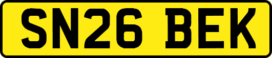 SN26BEK