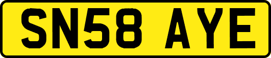 SN58AYE
