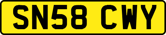 SN58CWY