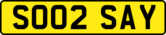 SO02SAY