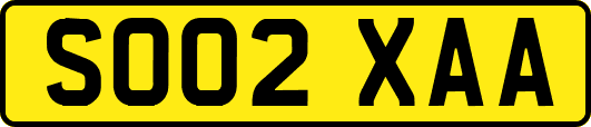 SO02XAA