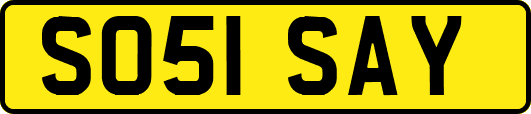 SO51SAY