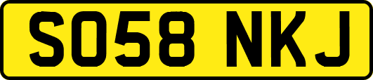 SO58NKJ