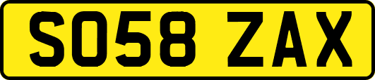 SO58ZAX
