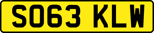 SO63KLW