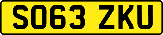 SO63ZKU