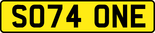 SO74ONE