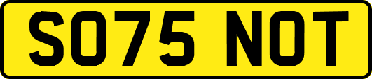 SO75NOT