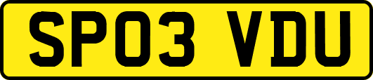 SP03VDU