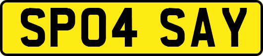 SP04SAY