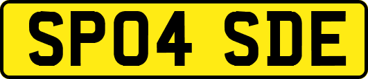 SP04SDE