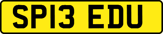 SP13EDU