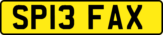 SP13FAX