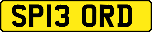 SP13ORD
