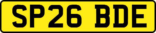 SP26BDE