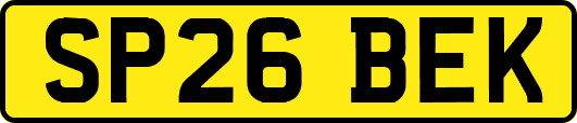 SP26BEK