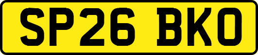 SP26BKO