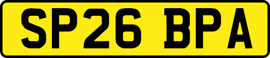 SP26BPA