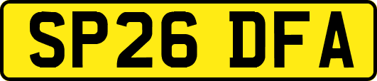 SP26DFA