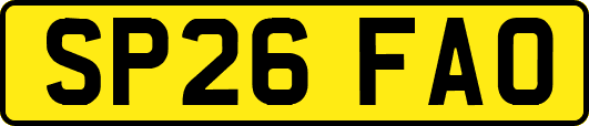 SP26FAO