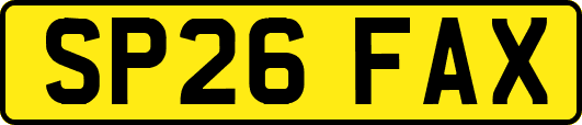 SP26FAX