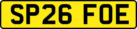 SP26FOE