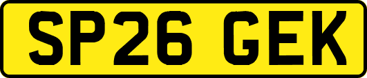 SP26GEK