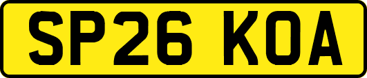 SP26KOA
