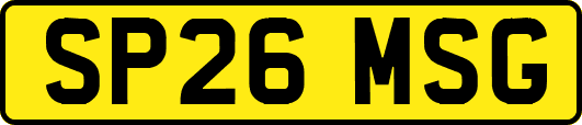 SP26MSG