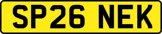 SP26NEK