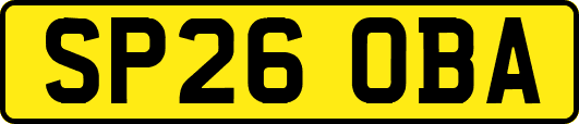 SP26OBA