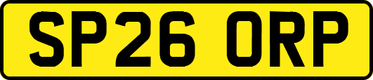SP26ORP