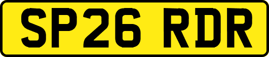 SP26RDR