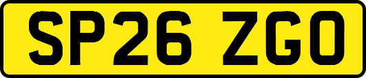 SP26ZGO
