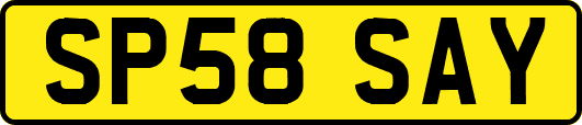 SP58SAY