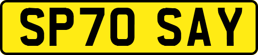 SP70SAY