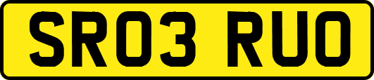 SR03RUO