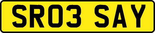 SR03SAY