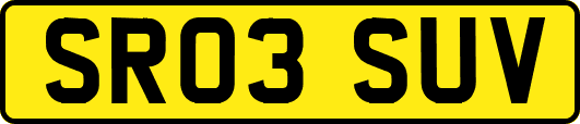 SR03SUV