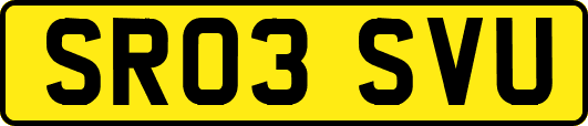 SR03SVU