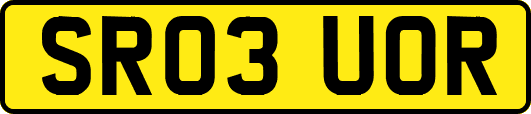 SR03UOR