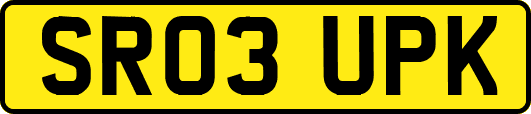 SR03UPK