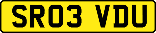 SR03VDU