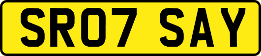 SR07SAY