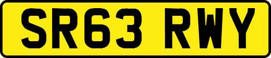 SR63RWY