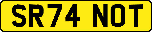 SR74NOT