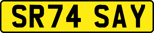 SR74SAY