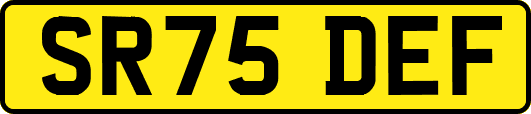 SR75DEF